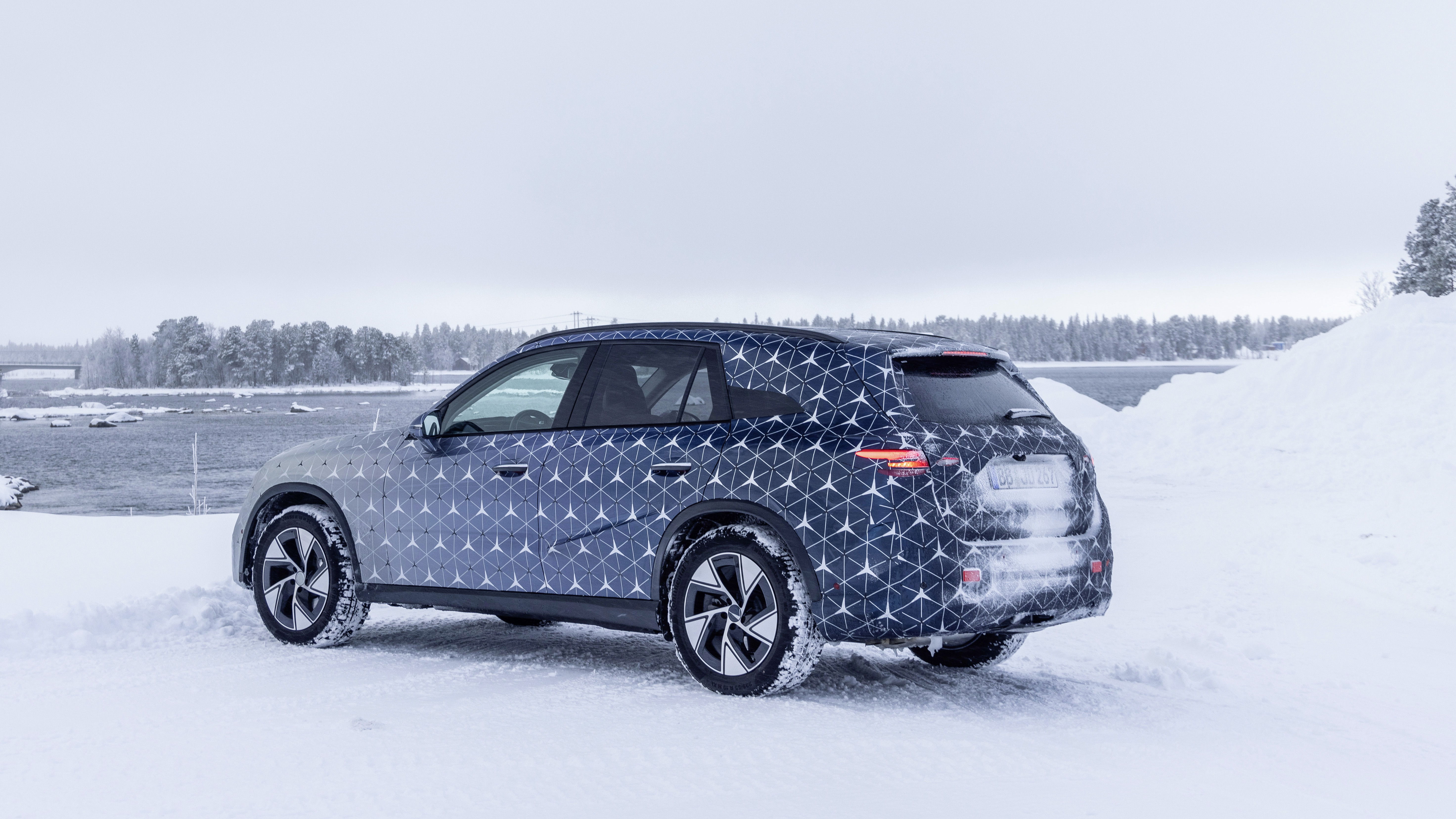 Mercedes-Benz GLC Wintertesting Arjeplog (Sweden)