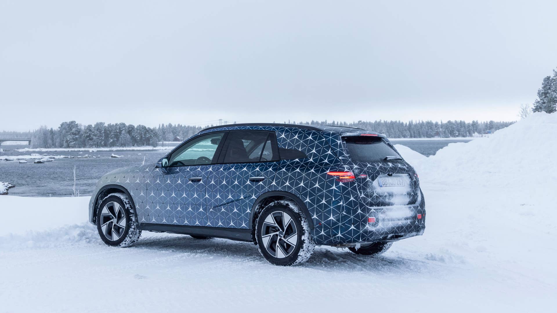 Mercedes-Benz GLC Wintertesting Arjeplog (Sweden)