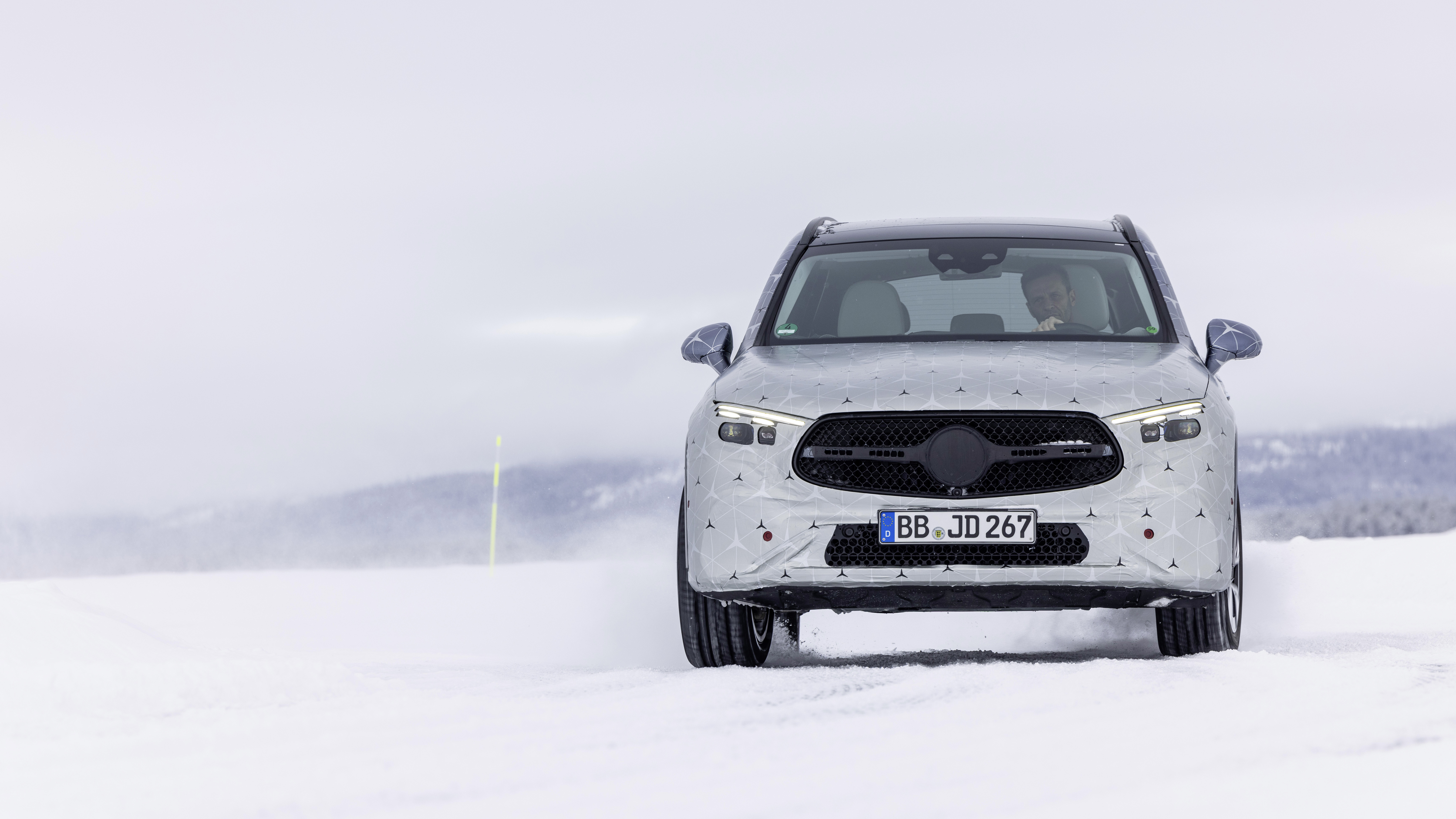 Mercedes-Benz GLC Wintertesting Arjeplog (Sweden)