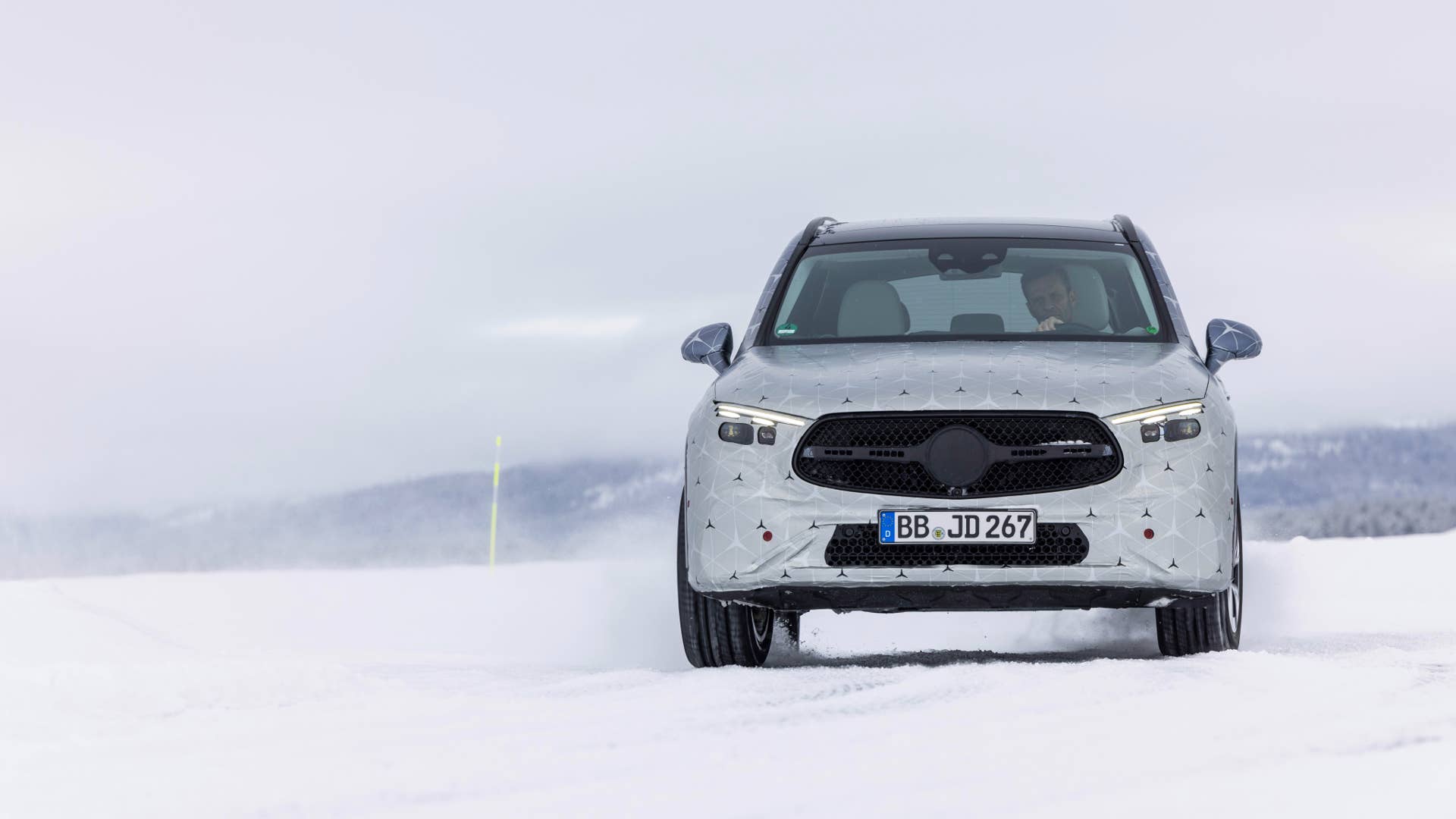 Mercedes-Benz GLC Wintertesting Arjeplog (Sweden)