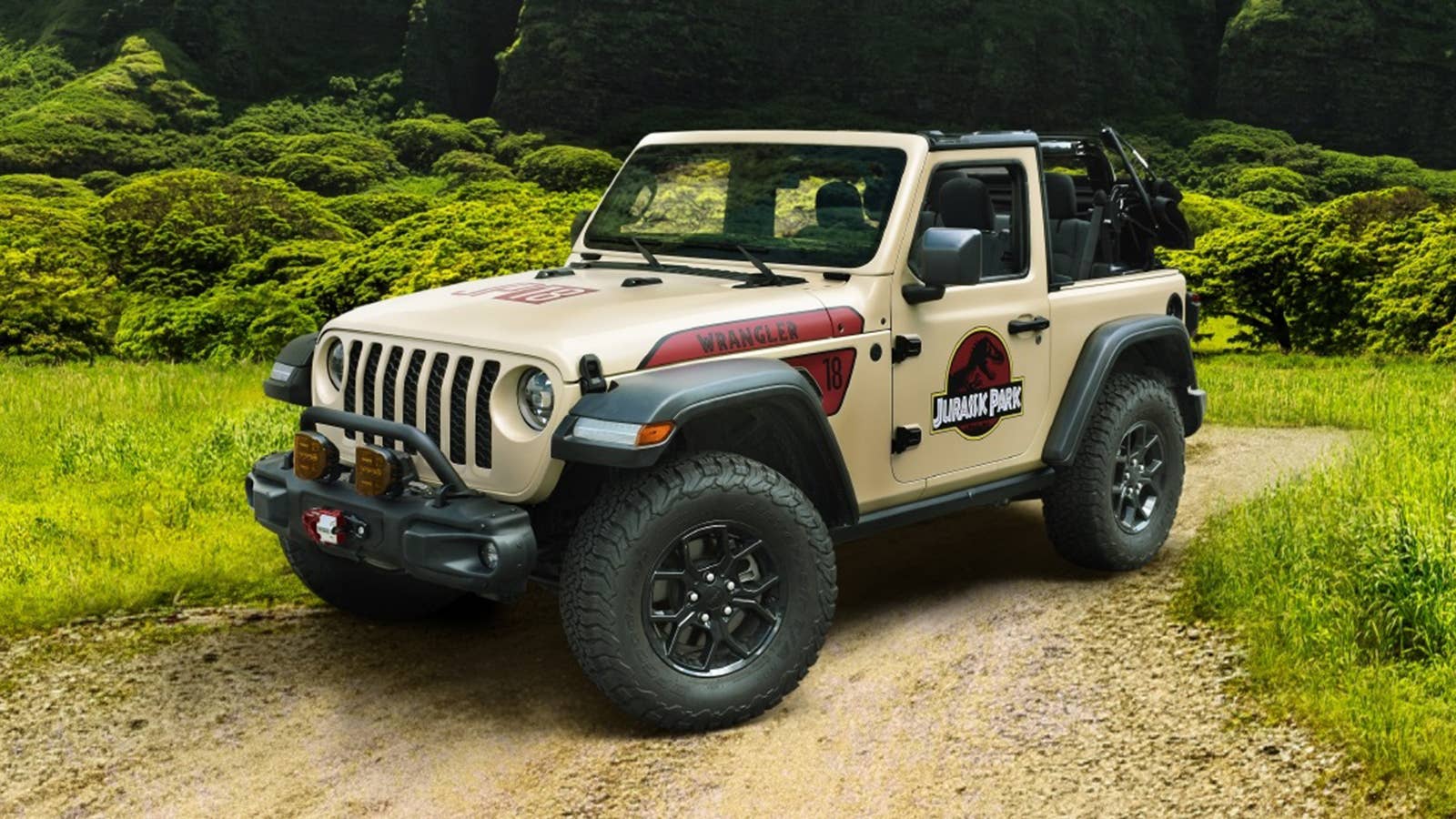 Jeep Jurassic Park Package from Jeep Graphic Studio