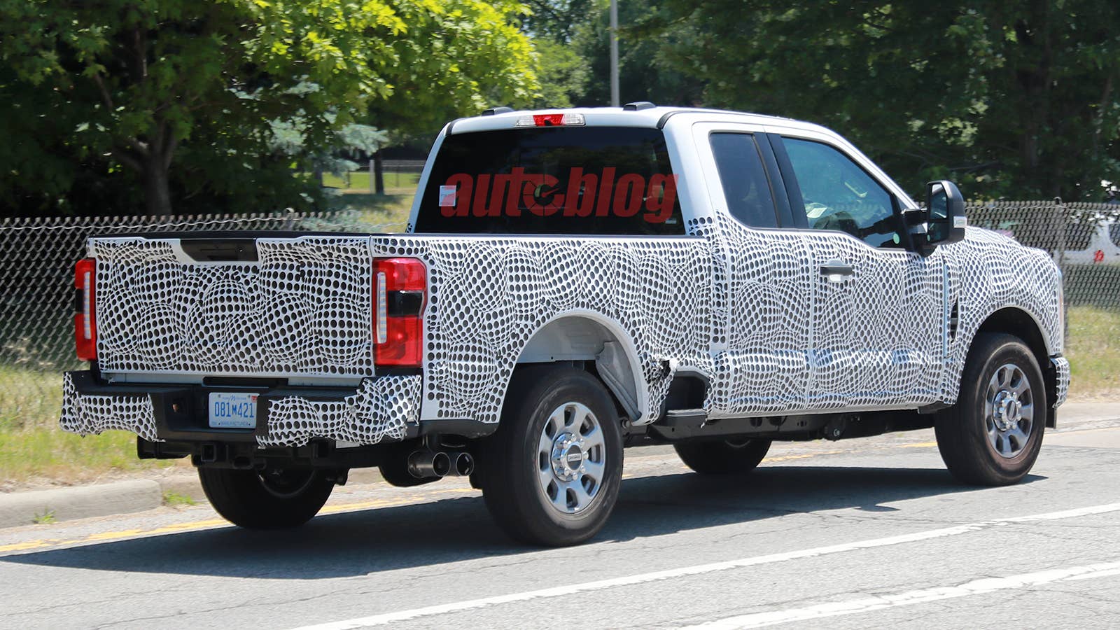 2023 Ford F-Series Super Duty prototype