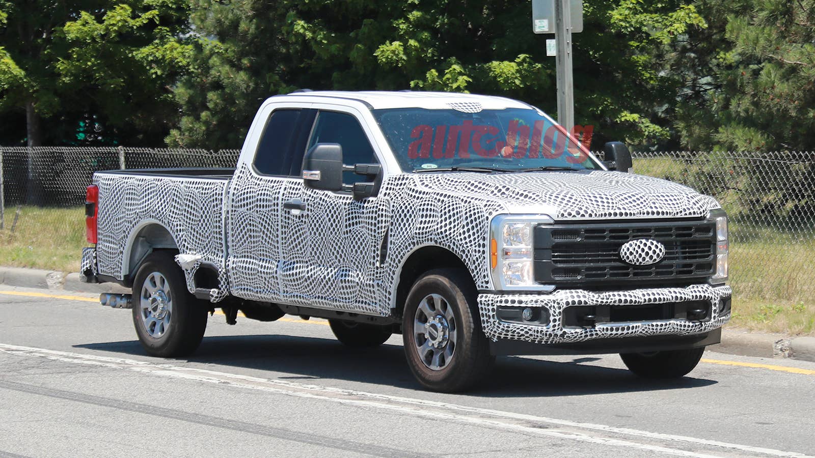 2023 Ford F-Series Super Duty prototype