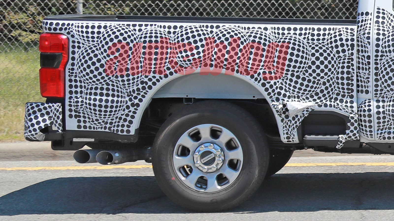 2023 Ford F-Series Super Duty prototype