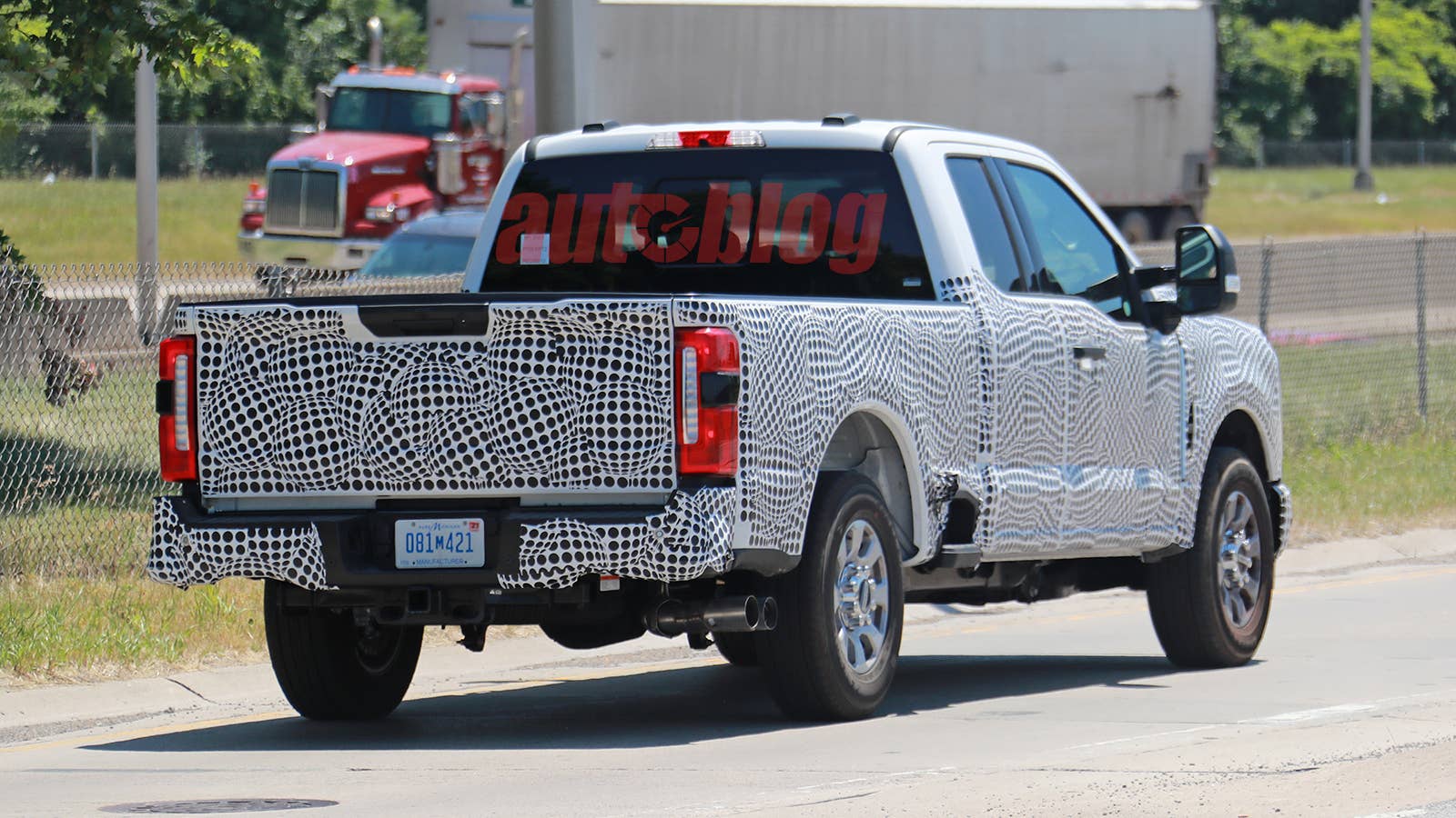 2023 Ford F-Series Super Duty prototype