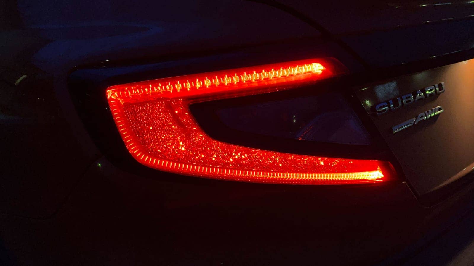 Subaru WRX taillight