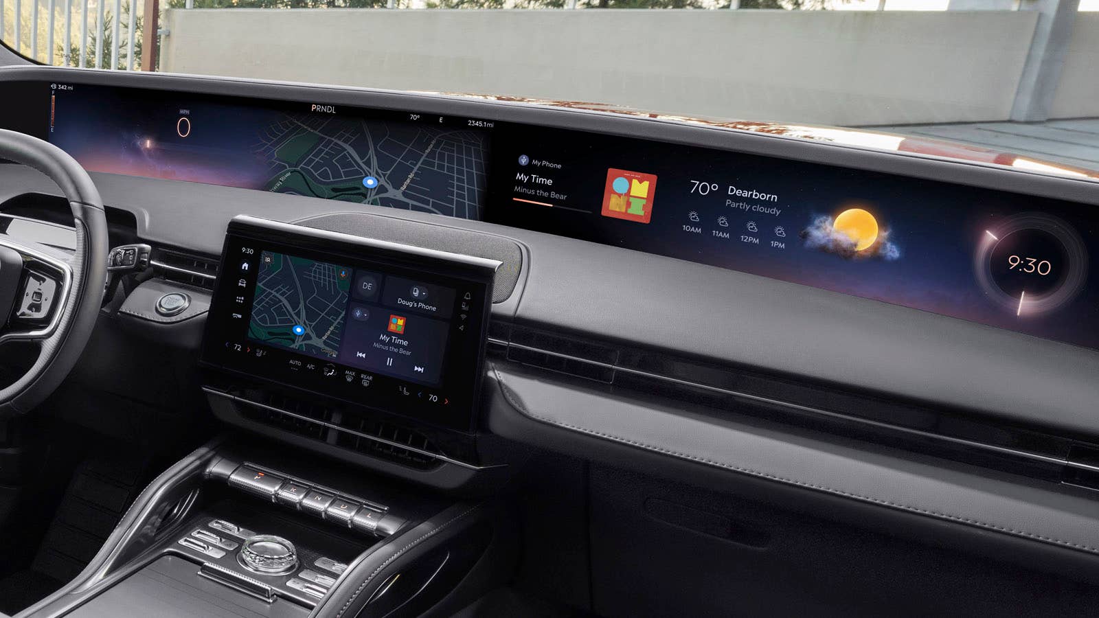 2024 Lincoln Nautilus preproduction model shown. Available early 2024. Pre-Production screens shown are simulated and subject to change.