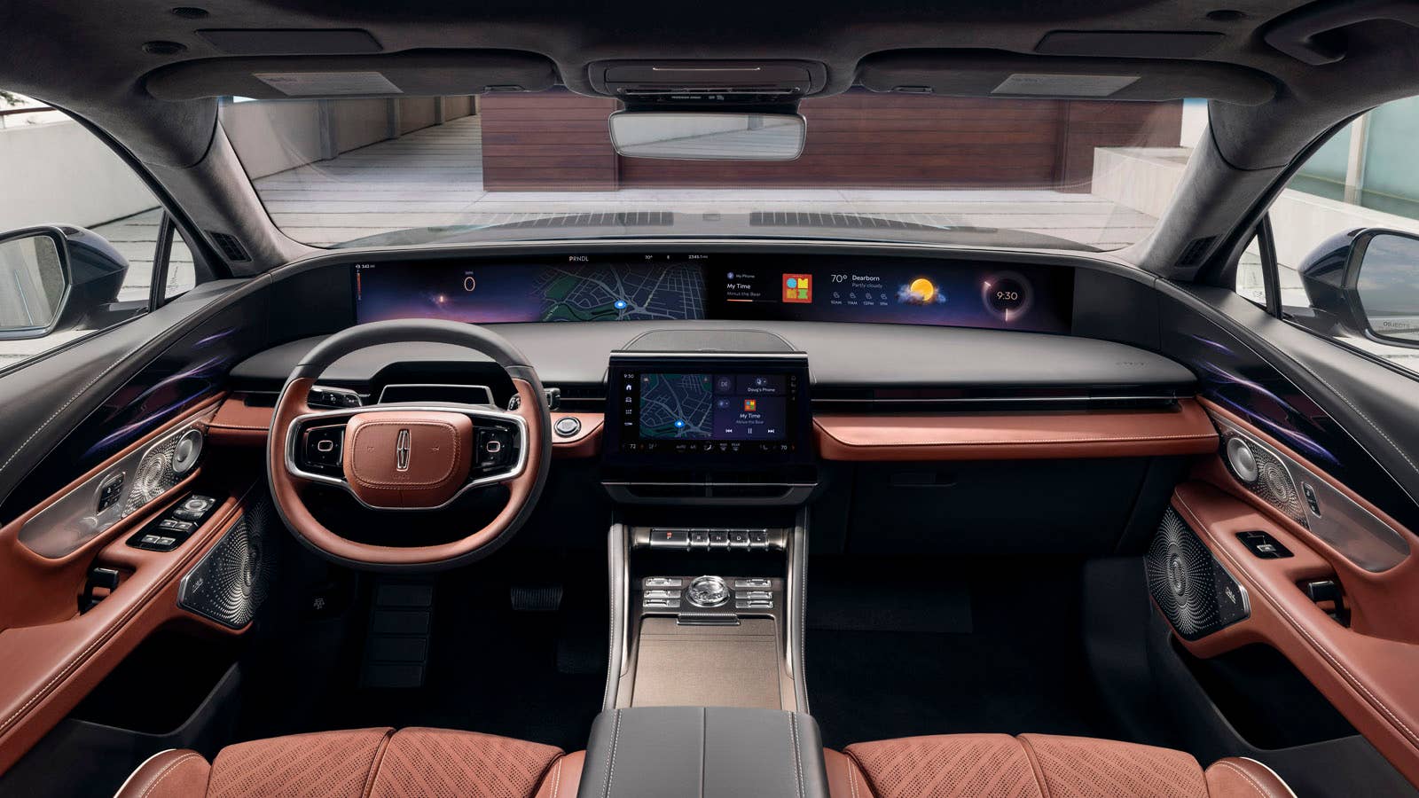 2024 Lincoln Nautilus preproduction model shown. Available early 2024. Pre-Production screens shown are simulated and subject to change.