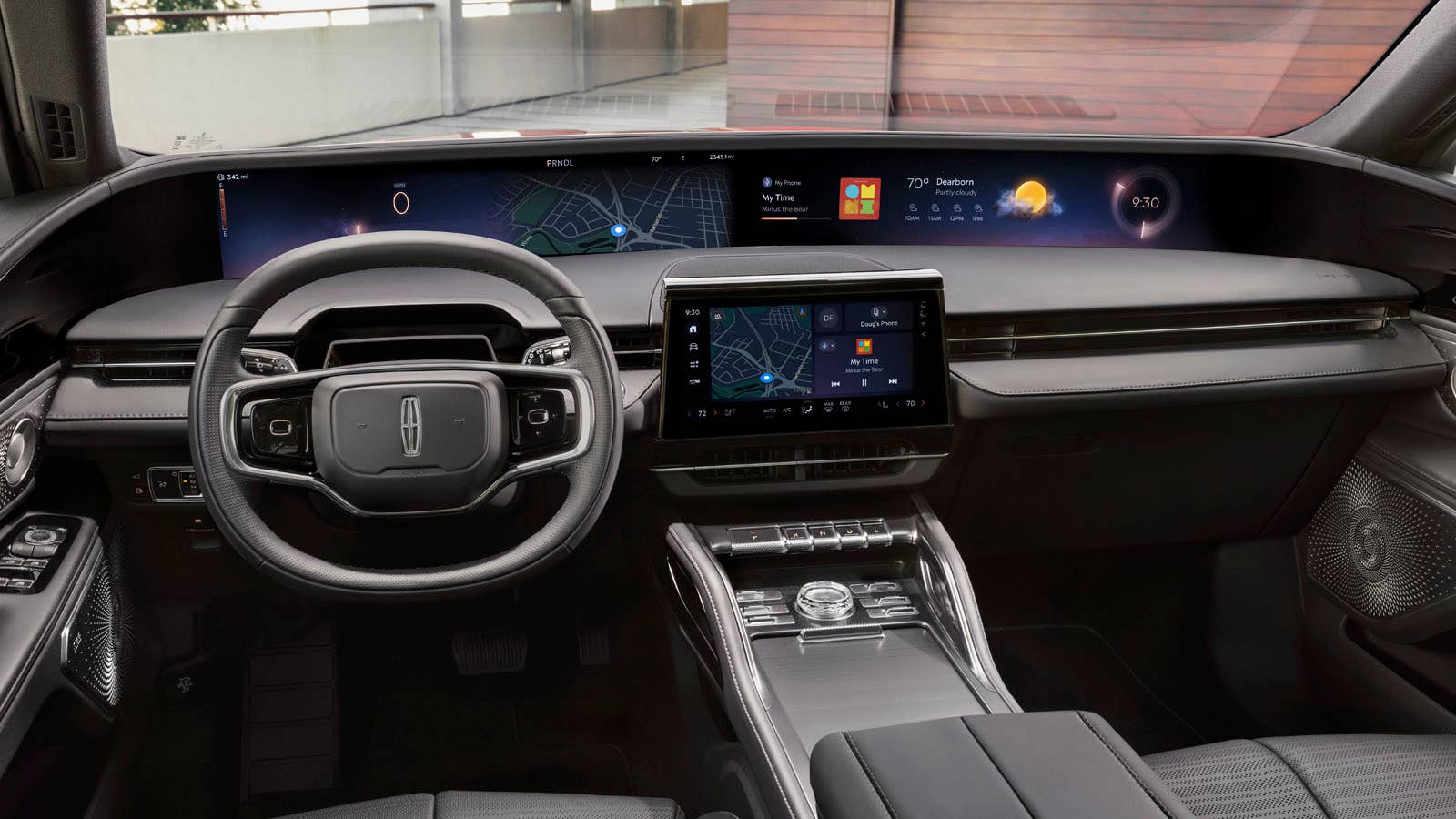 2024 Lincoln Nautilus preproduction model shown. Available early 2024. Pre-Production screens shown are simulated and subject to change.