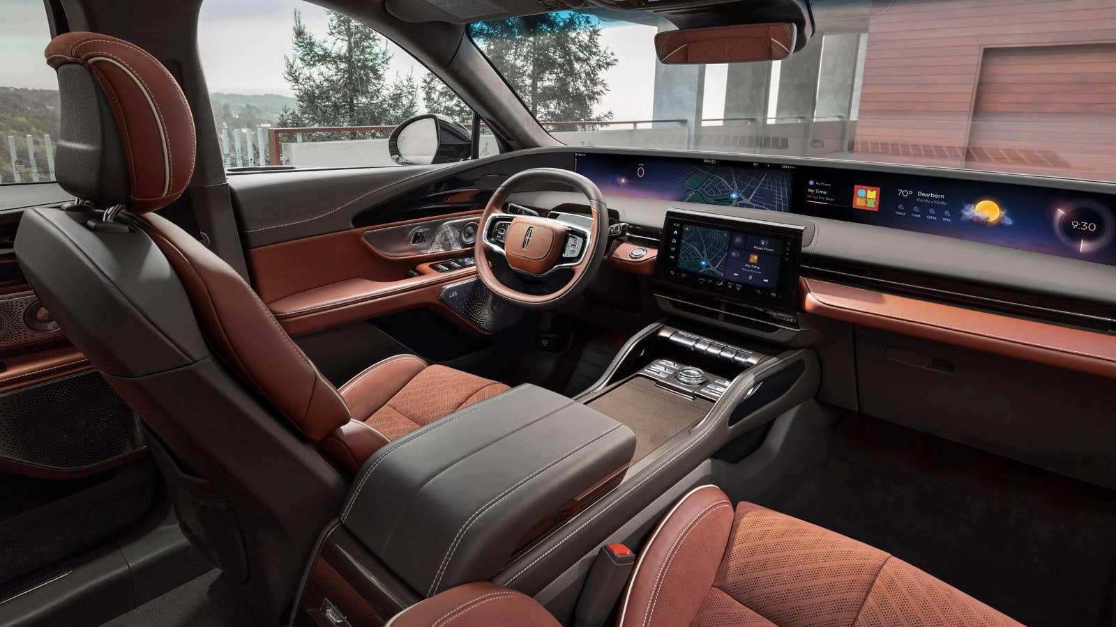 2024 Lincoln Nautilus preproduction model shown. Available early 2024. Pre-Production screens shown are simulated and subject to change.