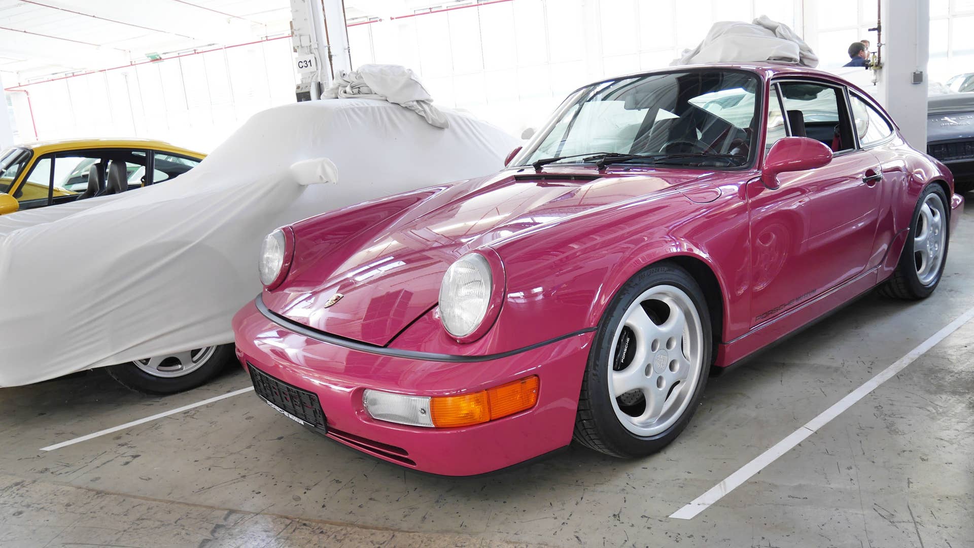 It's a pink 911.