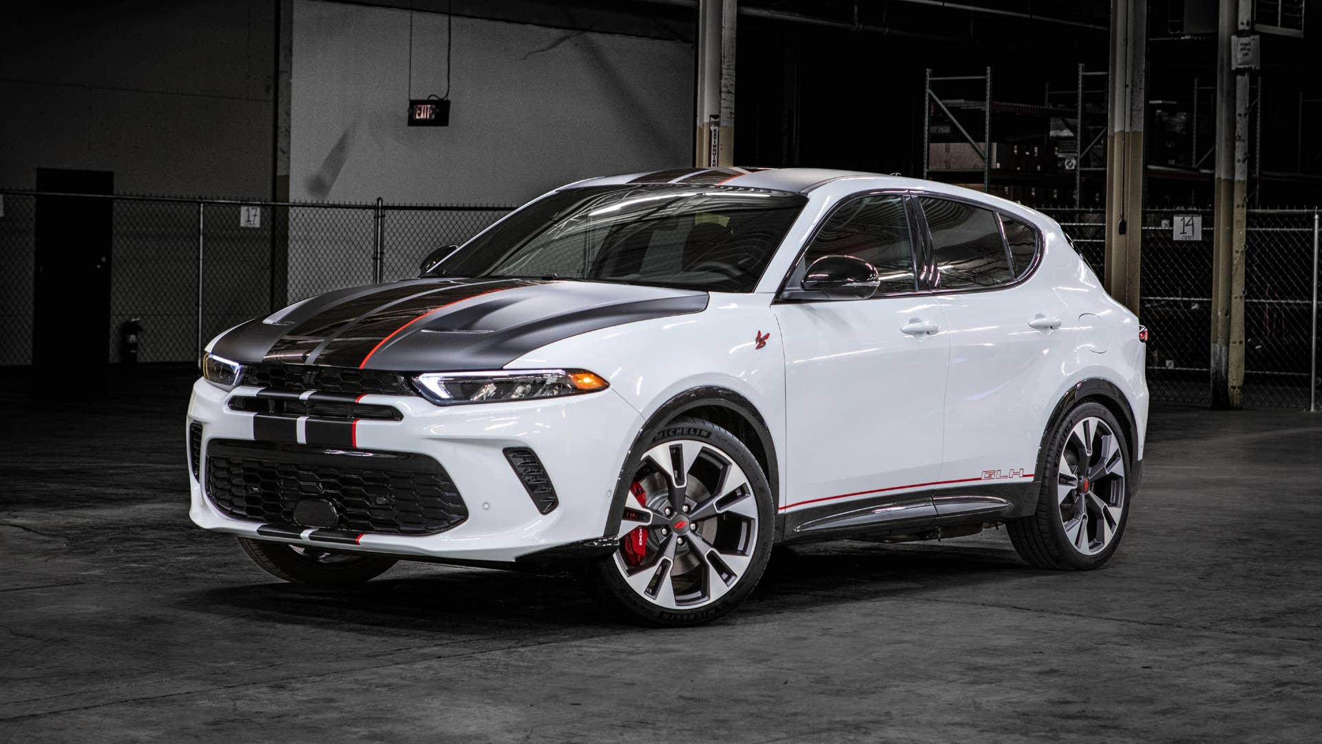 The 2024 Dodge Hornet R/T GLH Concept showcases potential Direct Connection performance parts upgrades for the newest entry in the Dodge lineup.