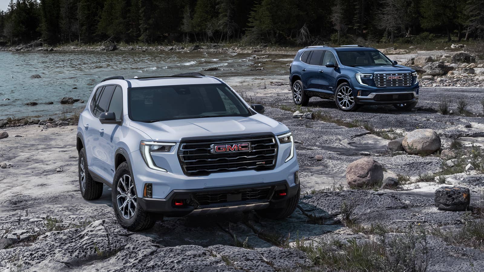 2024 GMC Acadia AT4 and Denali