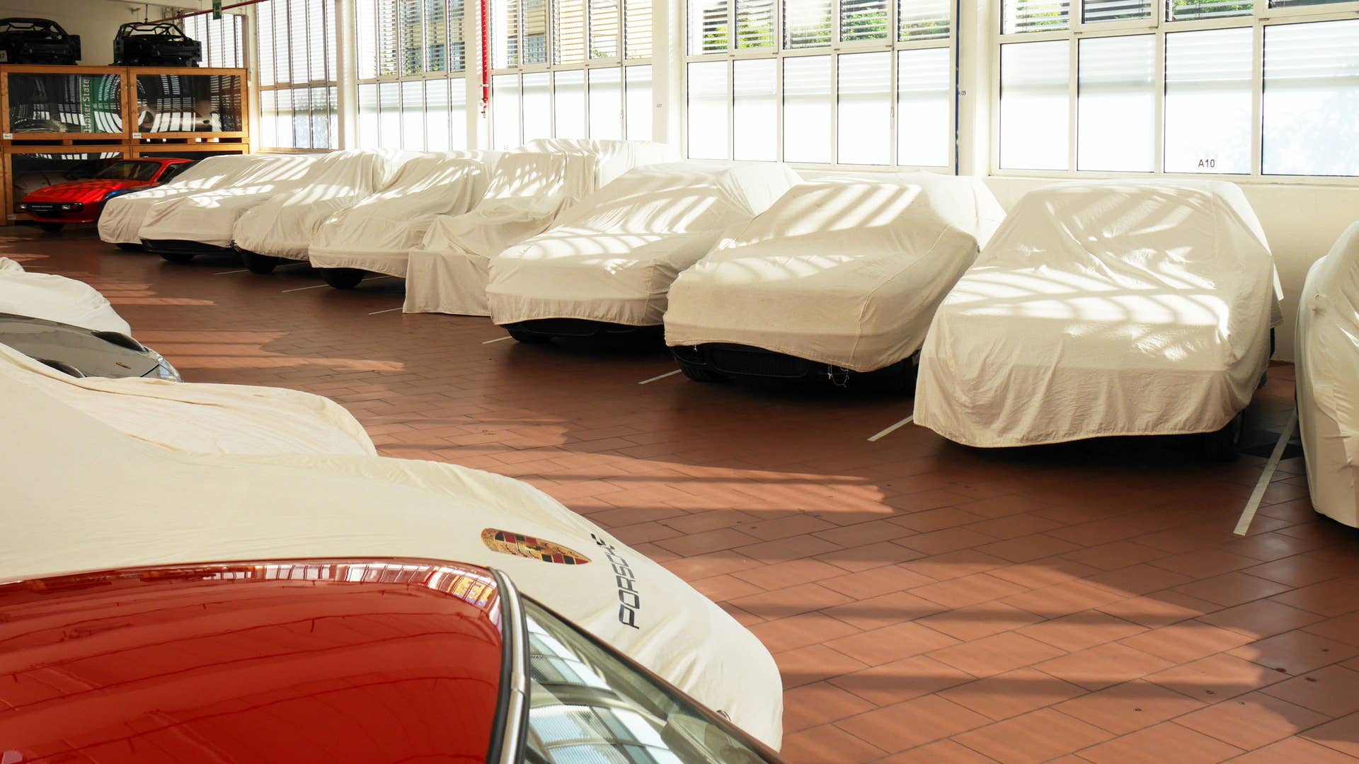 Not every car is a Porsche. Some are vehicles from other manufacturers that Porsche assisted with.