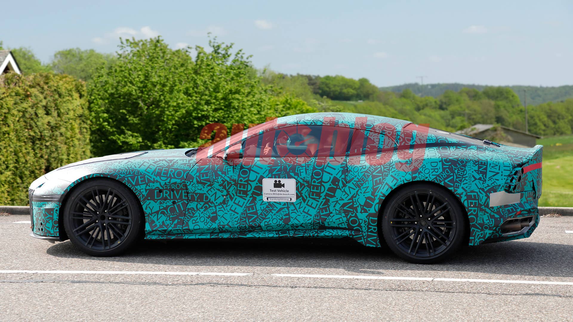 Aston Martin DBS spied
