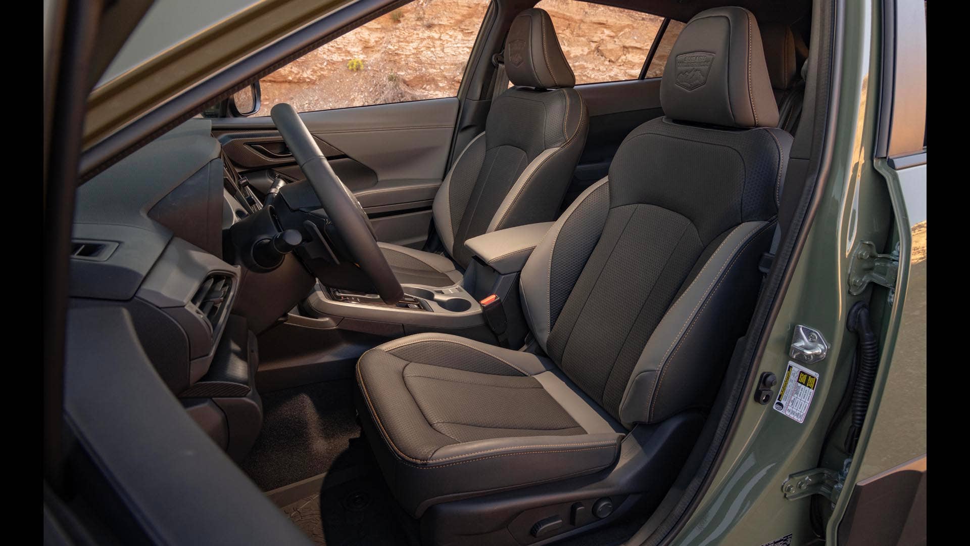2024 Subaru Crosstrek Wilderness front seats