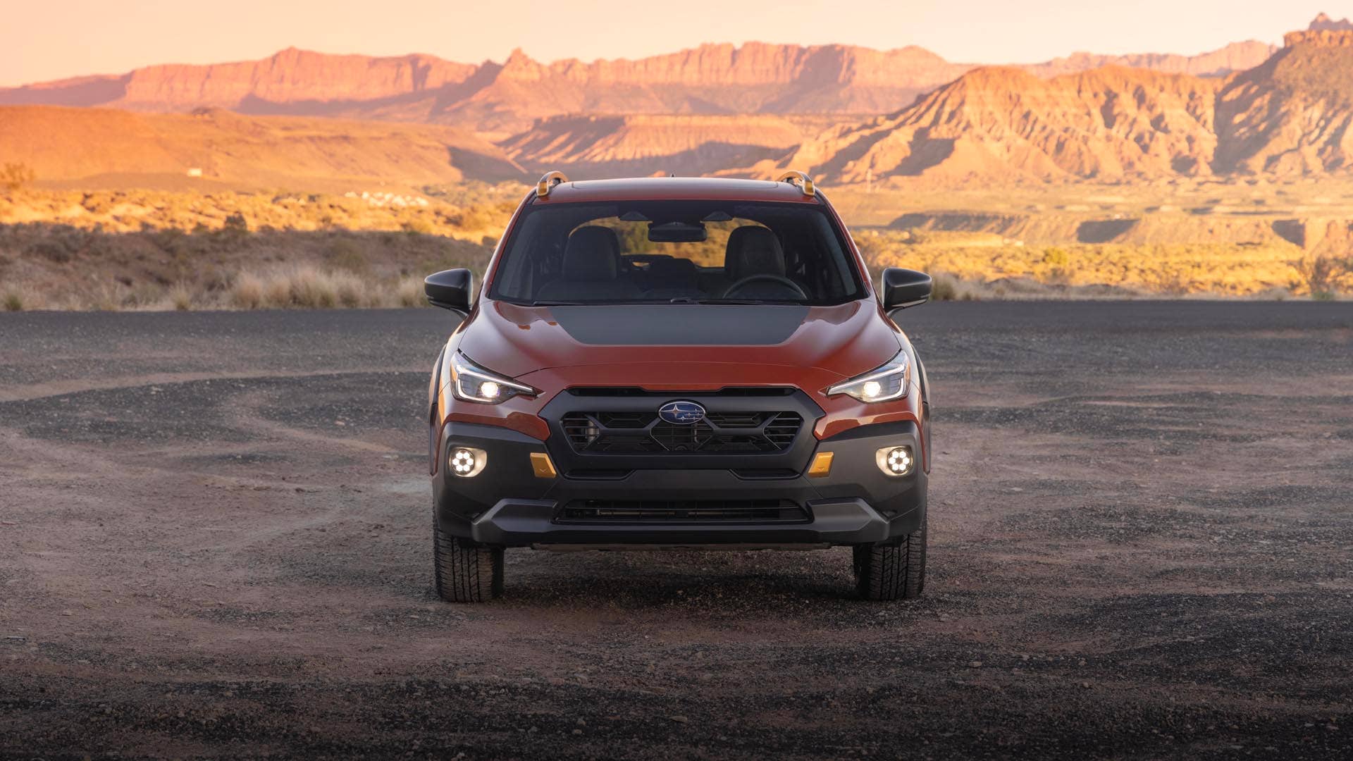 2024 Subaru Crosstrek Wilderness profile orange