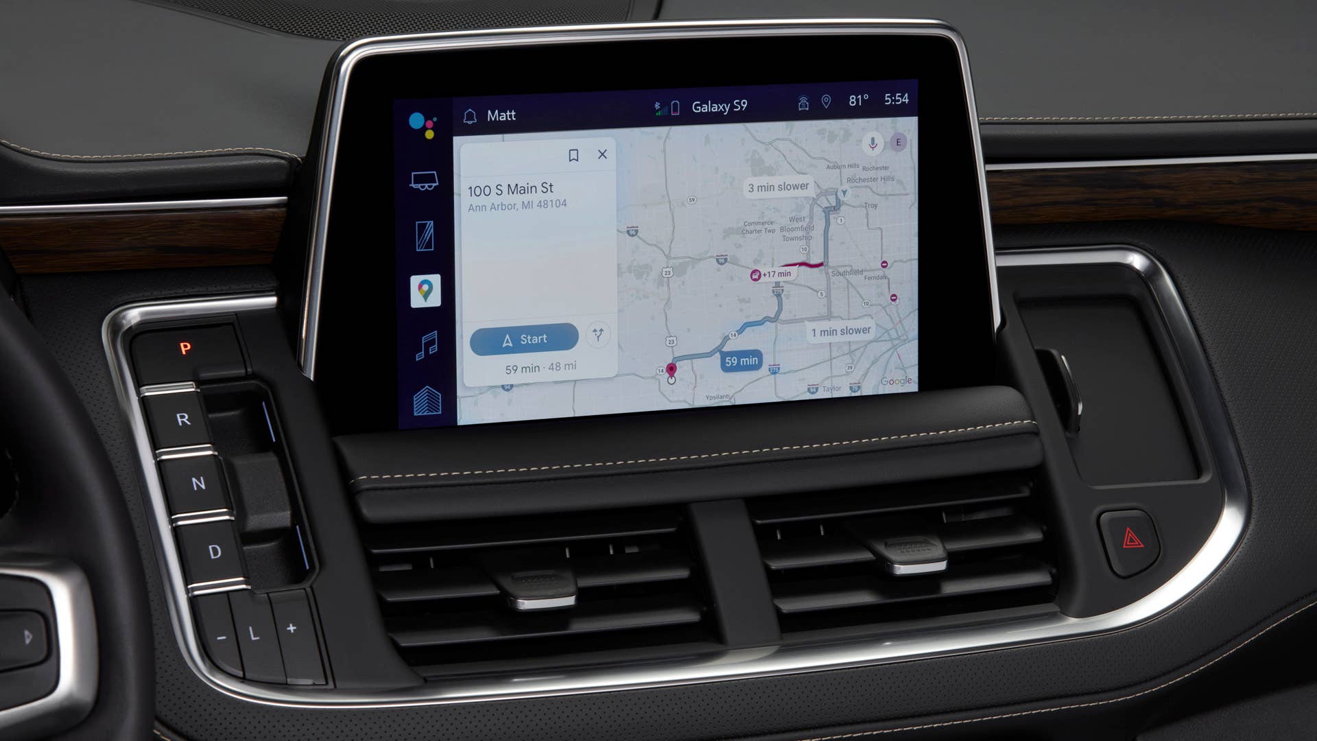 For 2022 Chevrolet Tahoe and Suburban LT trims and above, Google built-in comes standard, offering access to Google Assistant, Google Maps and Google Play right on the infotainment screen.