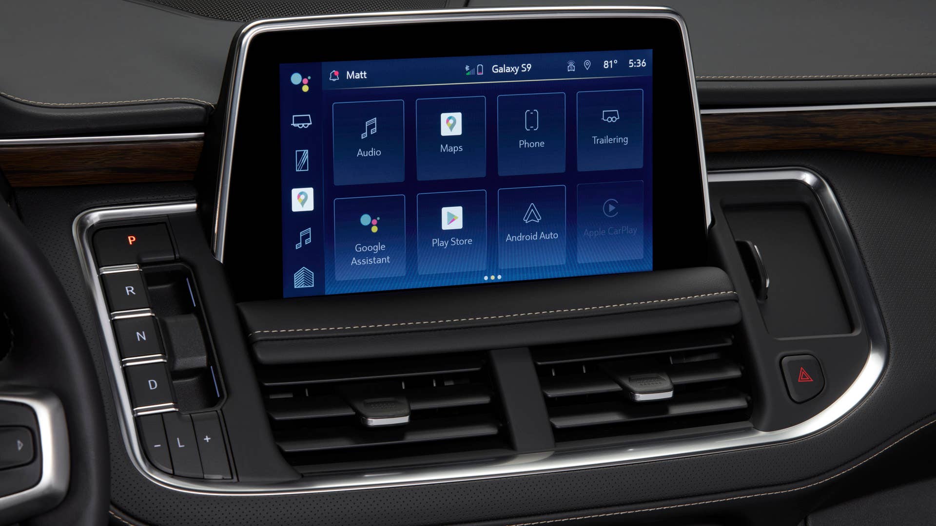 For 2022 Chevrolet Tahoe and Suburban LT trims and above, Google built-in comes standard, offering access to Google Assistant, Google Maps and Google Play right on the infotainment screen.