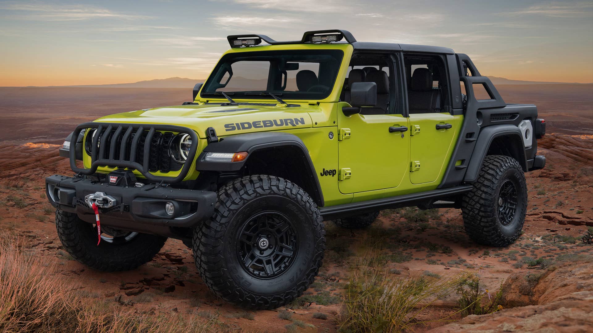 Jeep® Gladiator Rubicon Sideburn Concept