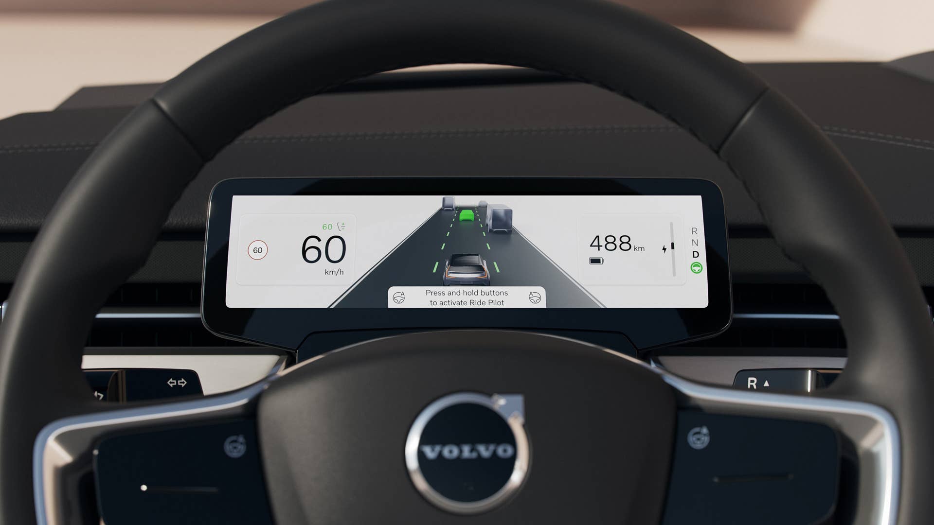Your new Volvo EX90 gives you the info you need – when you need it