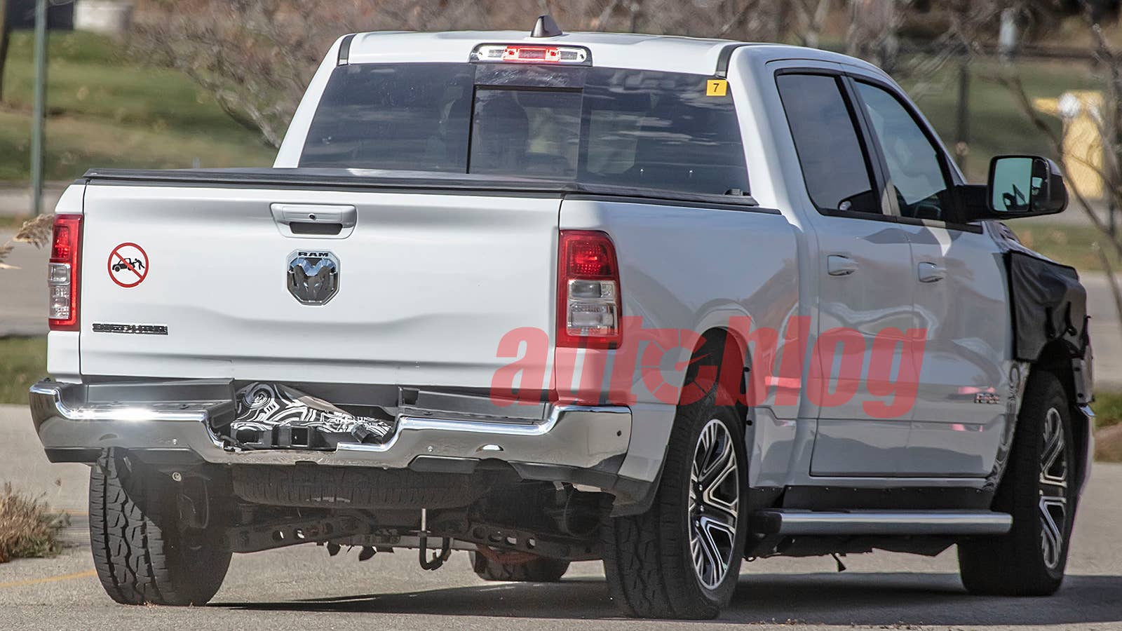 Ram EV test mule