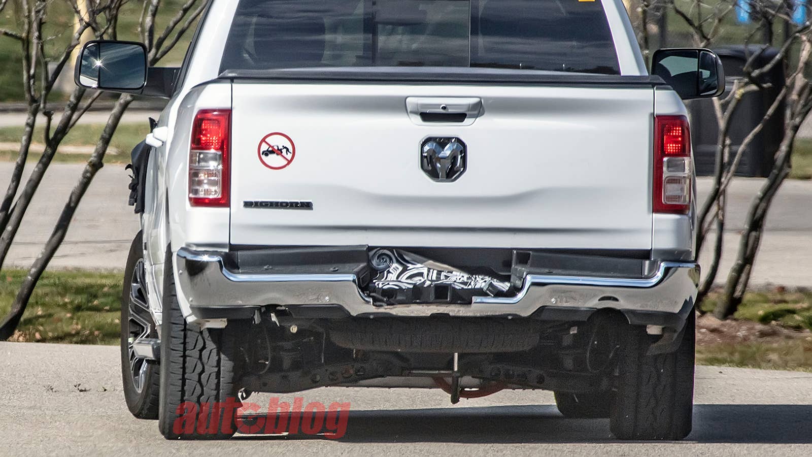 Ram EV test mule