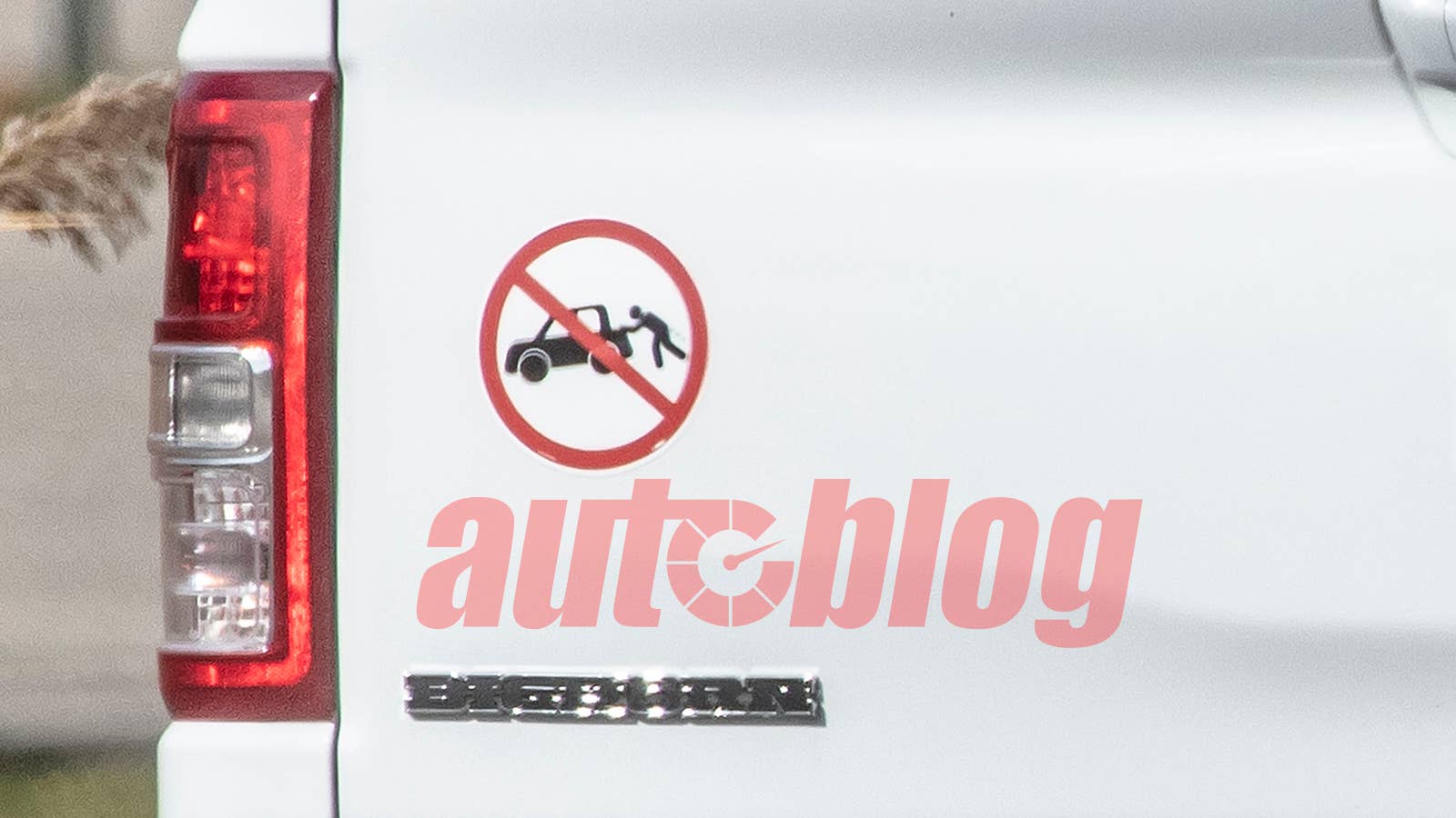 Ram EV test mule