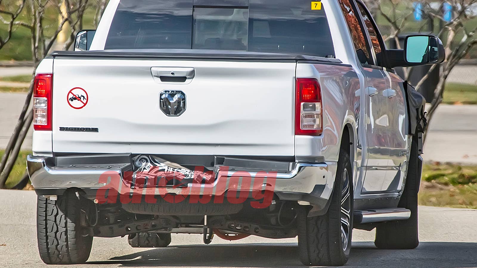 Ram EV test mule
