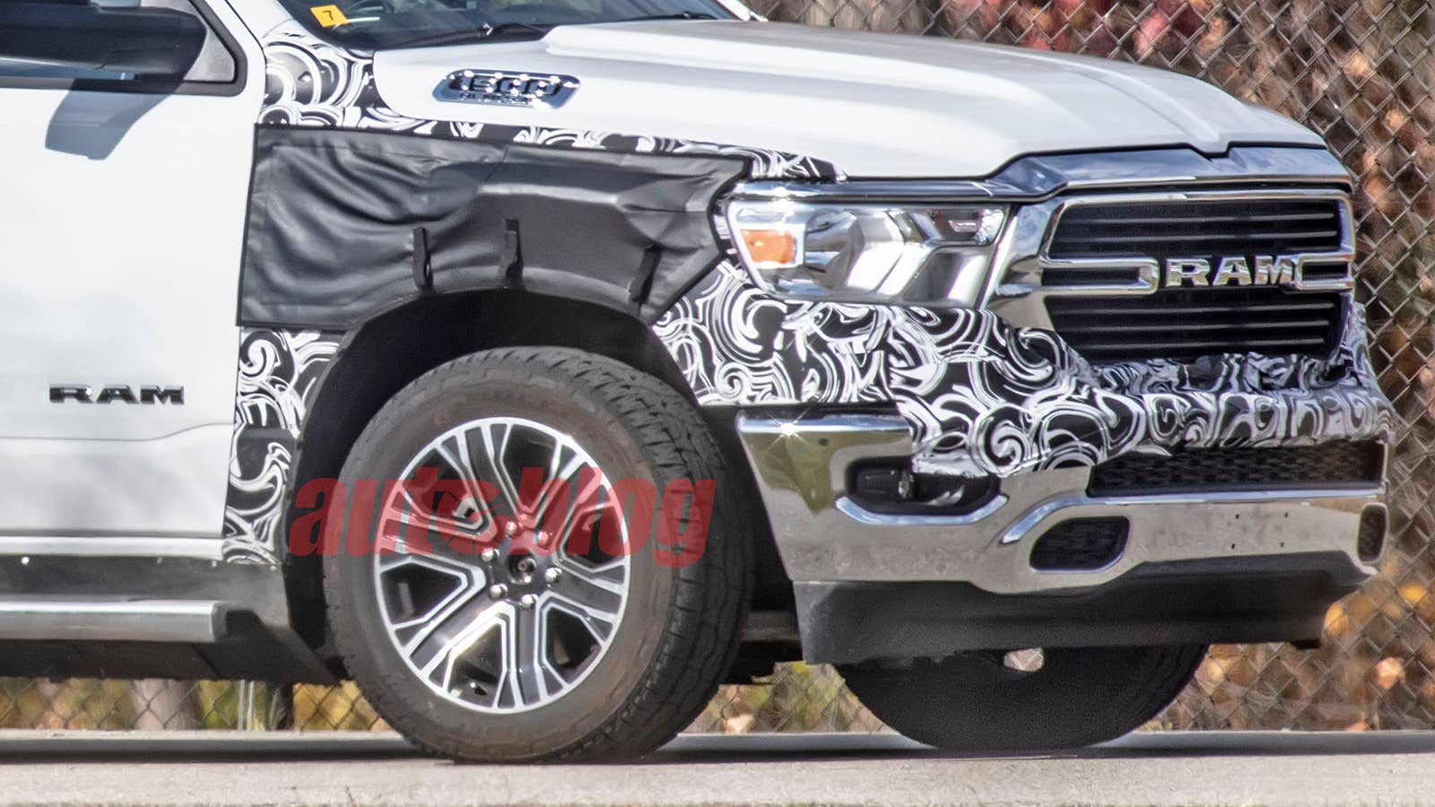 Ram EV test mule