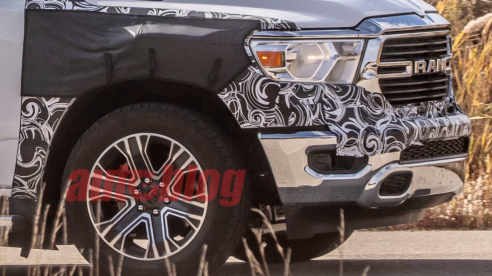 Ram EV test mule