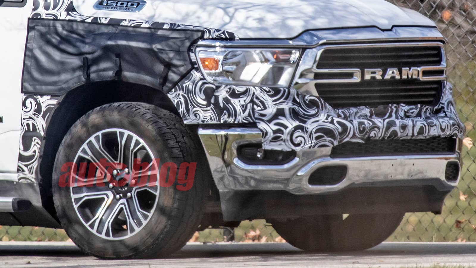 Ram EV test mule