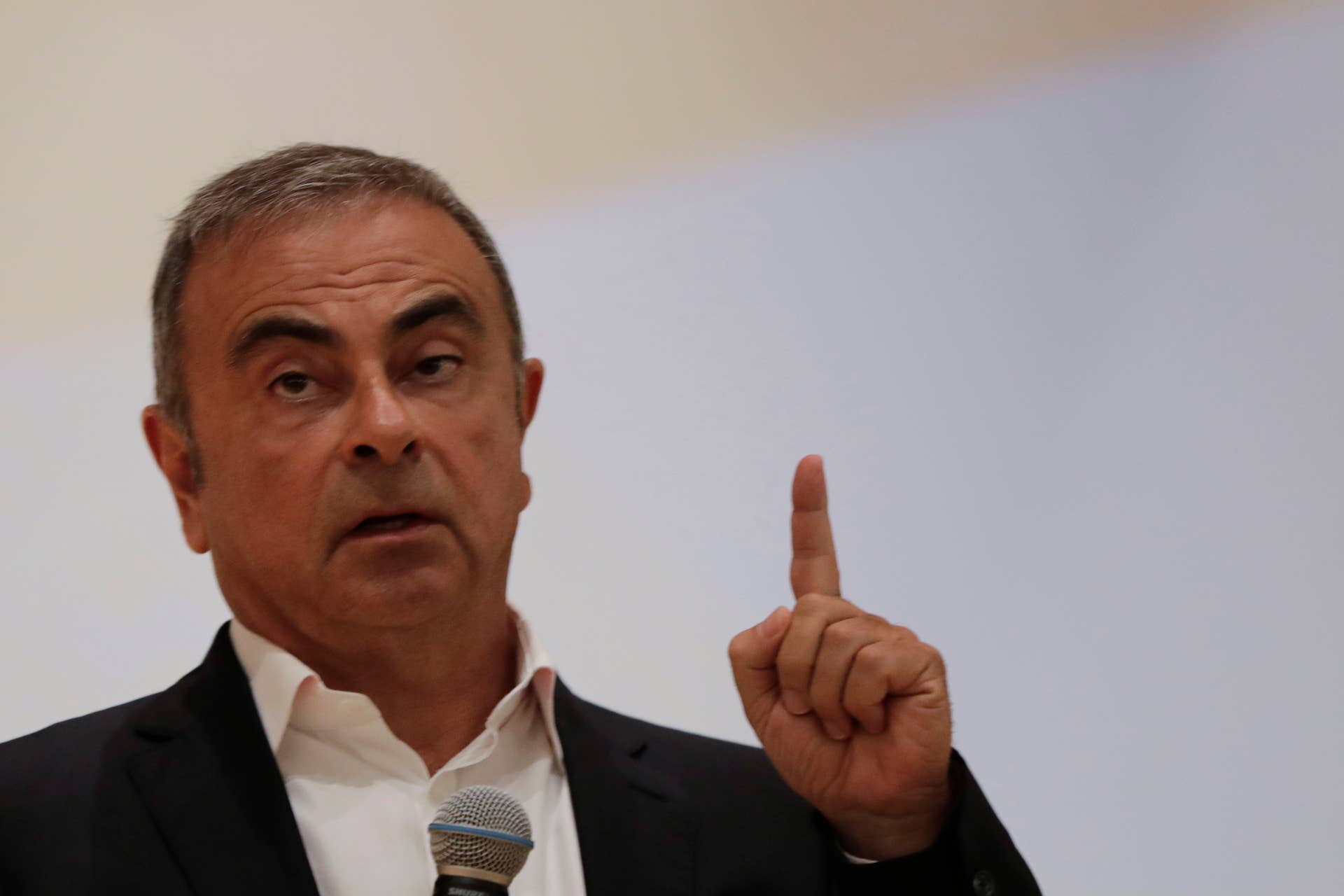 Former Nissan Motor Co. Chairman Carlos Ghosn