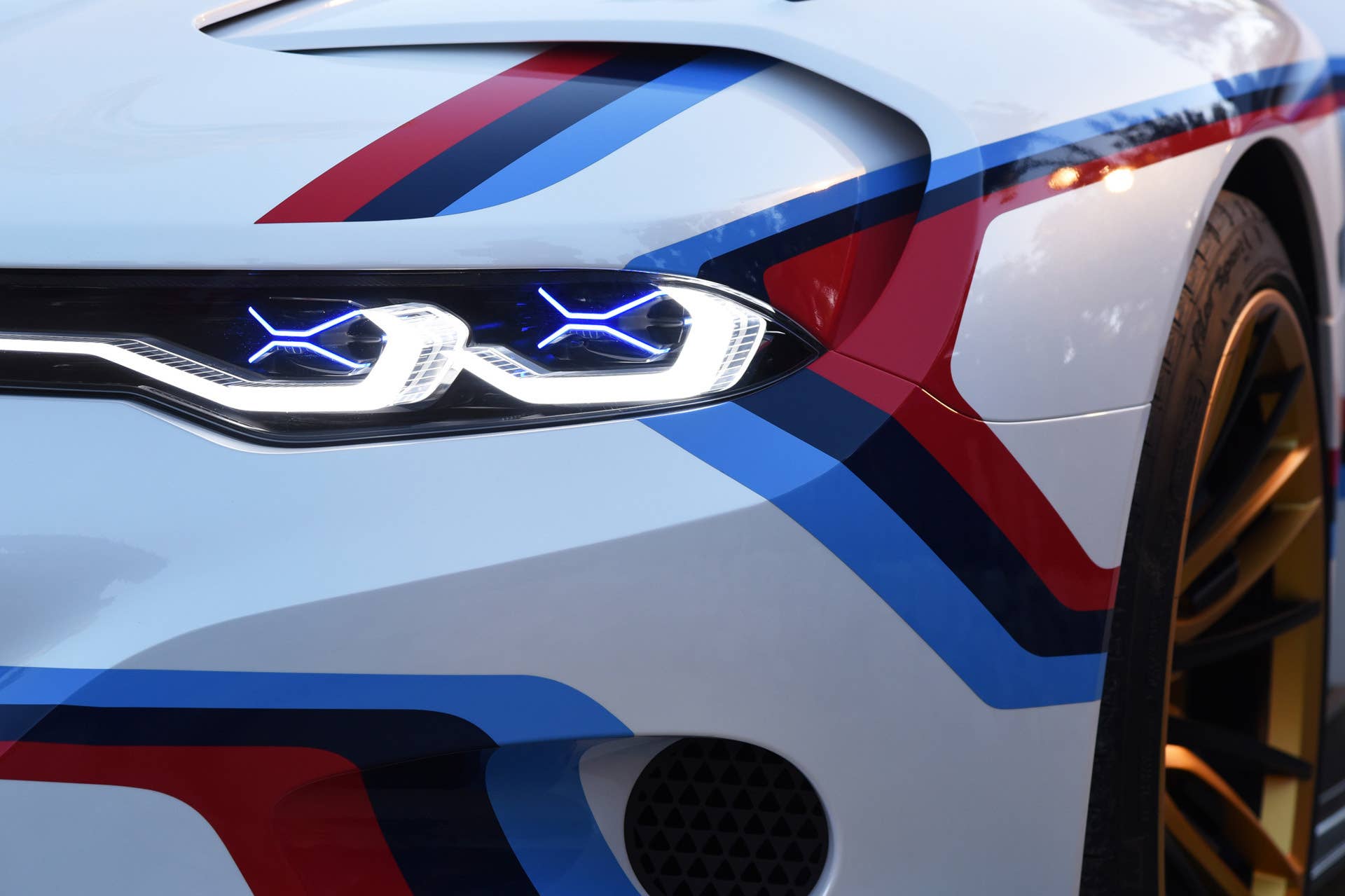 laser led headlights hommage r bmw 3.0 csl