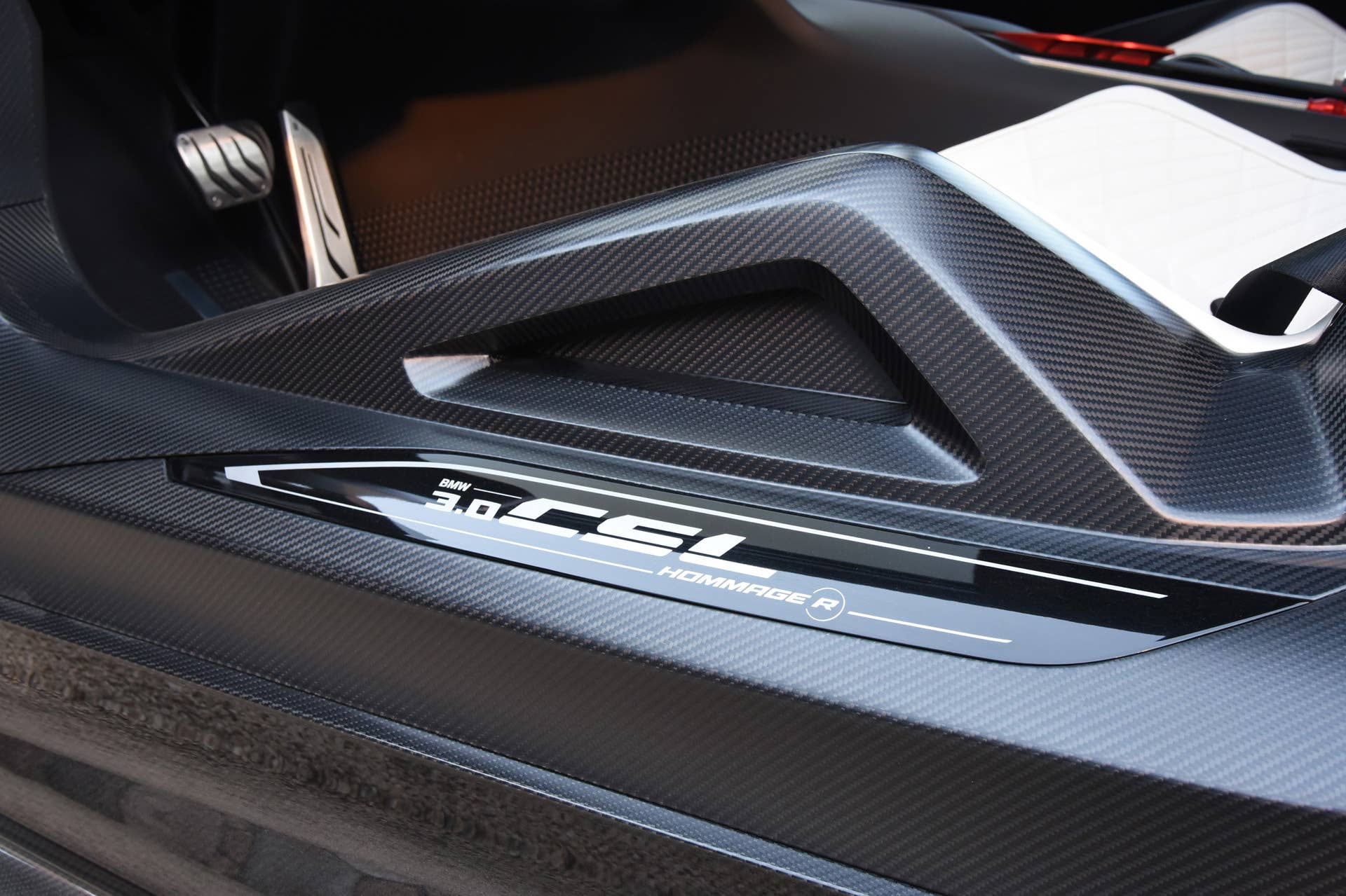 csl carbon fiber bmw door sill 3.0 hommage r