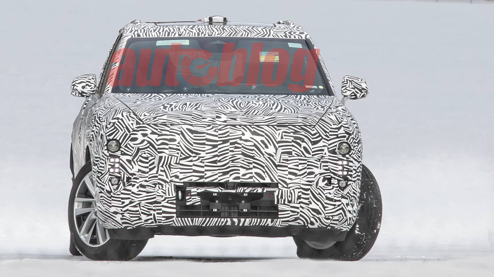 Cadillac three-row electric SUV prototype