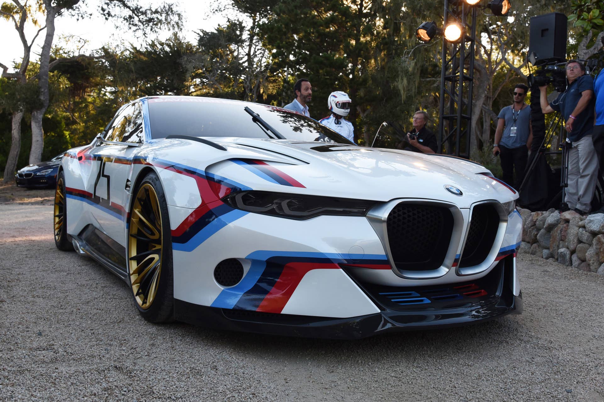 headlights off 3.0 csl hommage r bmw monterey