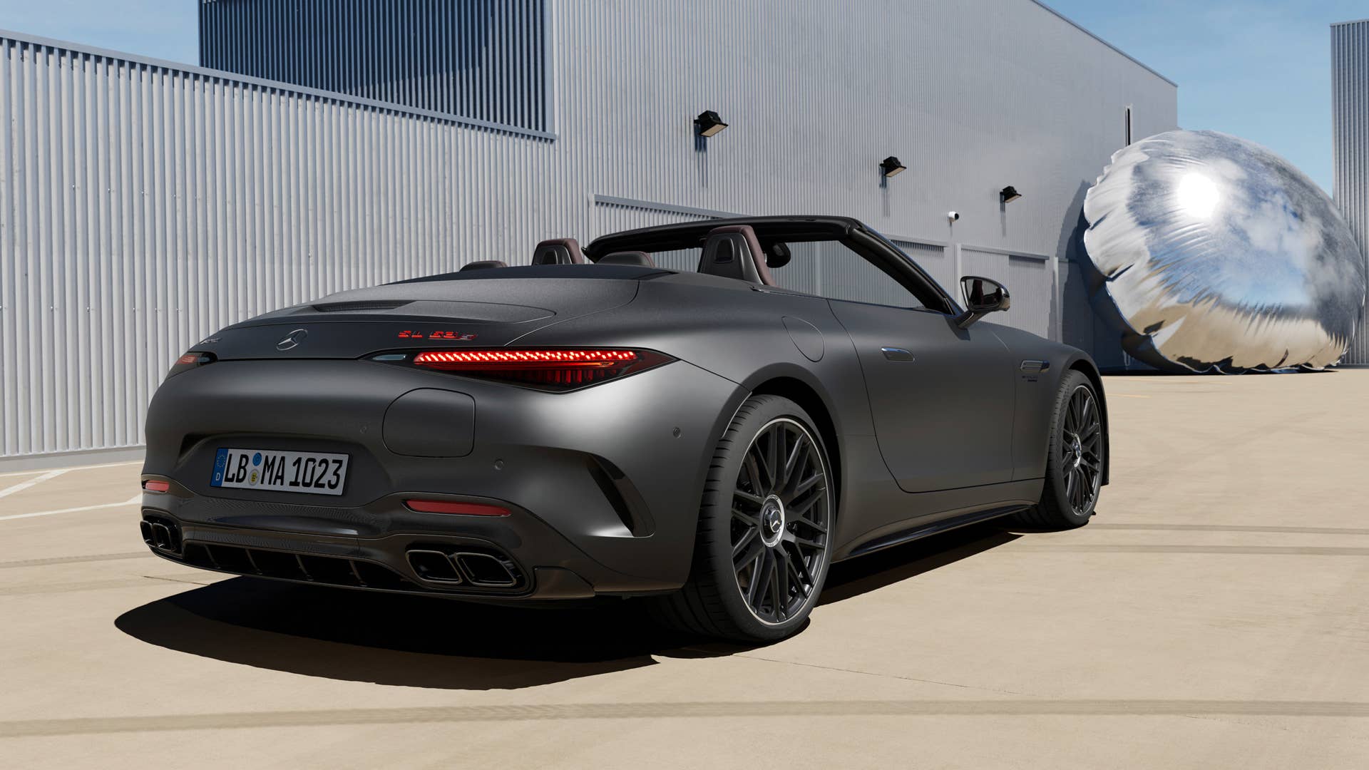 Mercedes-AMG SL 63 S E PERFORMANCE (Kraftstoffverbrauch gewichtet, kombiniert 7,7 l/100 km; Stromverbrauch gewichtet, kombiniert 11,5 kWh/100 km, CO2-Emissionen gewichtet, kombiniert 175 g/km)// Mercedes-AMG SL 63 S E PERFORMANCE (combined fuel consumption, weighted: 7.7 l/100 km, combined electrical power consumption, weighted: 11.5 kWh/100 km, combined CO₂ emissions, weighted: 175 g/km)