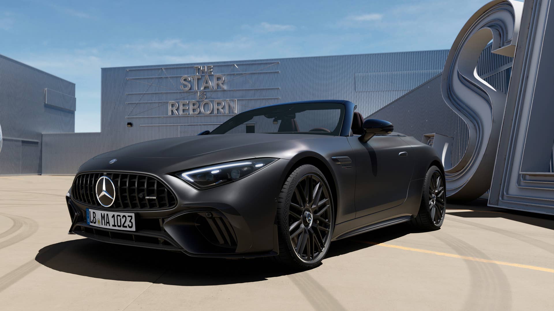 Mercedes-AMG SL 63 S E PERFORMANCE (Kraftstoffverbrauch gewichtet, kombiniert 7,7 l/100 km; Stromverbrauch gewichtet, kombiniert 11,5 kWh/100 km, CO2-Emissionen gewichtet, kombiniert 175 g/km)// Mercedes-AMG SL 63 S E PERFORMANCE (combined fuel consumption, weighted: 7.7 l/100 km, combined electrical power consumption, weighted: 11.5 kWh/100 km, combined CO₂ emissions, weighted: 175 g/km)
