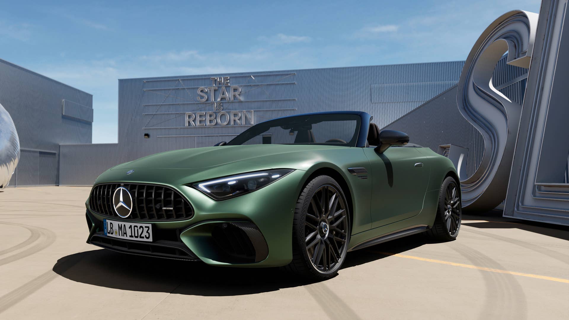 Mercedes-AMG SL 63 S E PERFORMANCE (Kraftstoffverbrauch gewichtet, kombiniert 7,7 l/100 km; Stromverbrauch gewichtet, kombiniert 11,5 kWh/100 km, CO2-Emissionen gewichtet, kombiniert 175 g/km)// Mercedes-AMG SL 63 S E PERFORMANCE (combined fuel consumption, weighted: 7.7 l/100 km, combined electrical power consumption, weighted: 11.5 kWh/100 km, combined CO₂ emissions, weighted: 175 g/km)