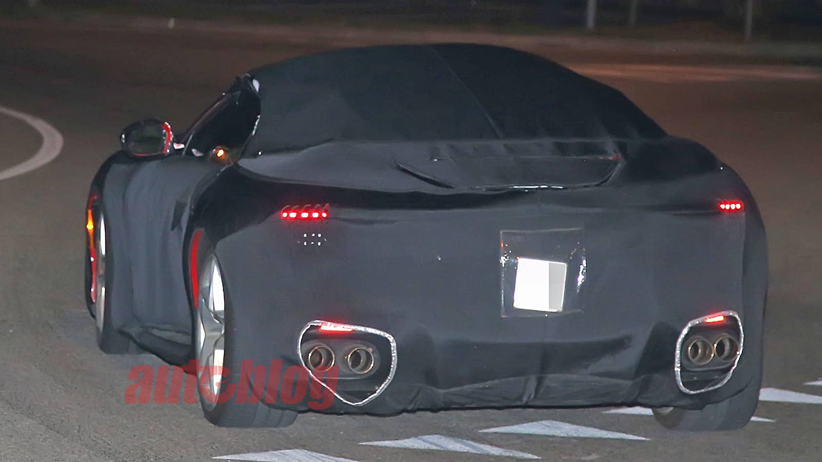 Ferrari Roma Spider prototype