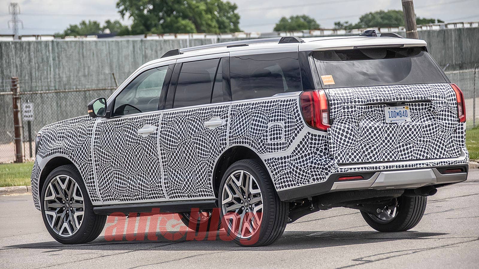 2025 Ford Expedition prototype