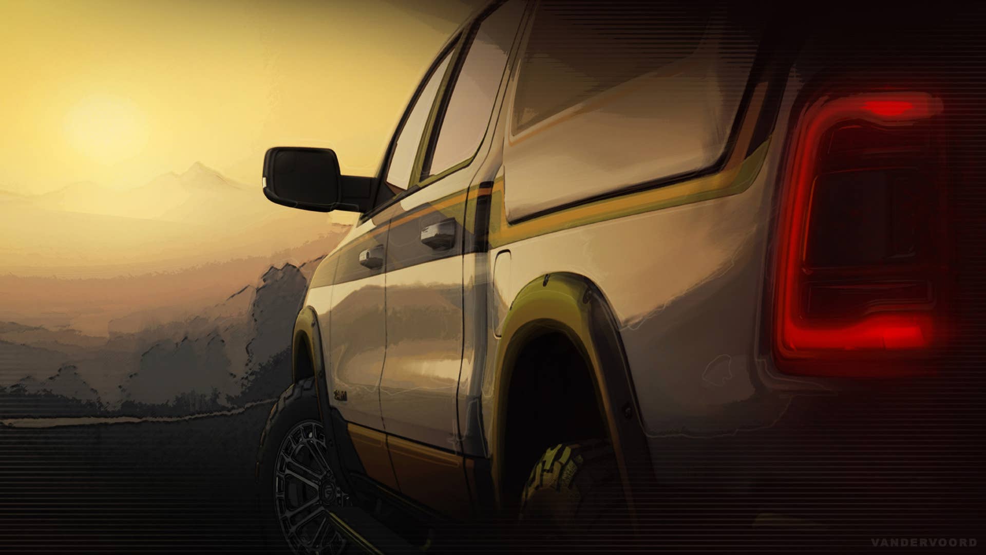 Today, Mopar released concept sketches in advance of the upcoming 2022 SEMA (Specialty Equipment Market Association) Show in Las Vegas (Nov. 1-4). Mopar will showcase customized vehicles and hundreds of quality-tested, factory-backed performance parts and accessories in its 15,345-square-foot exhibit in the South Hall of the Las Vegas Convention Center.