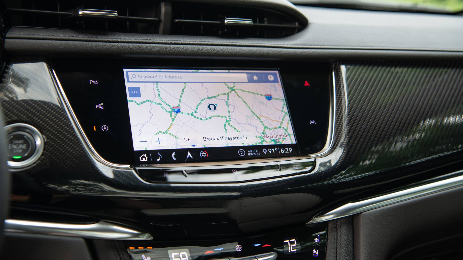2020 Cadillac XT6 Sport interior
