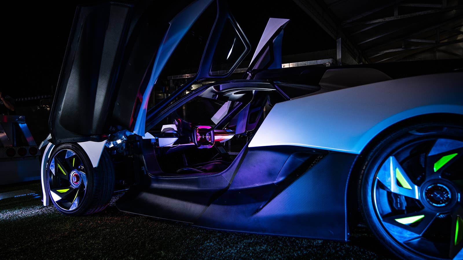Musician Wyclef Jean reveals Attucks Apex AP0 electric supercar - Autoblog