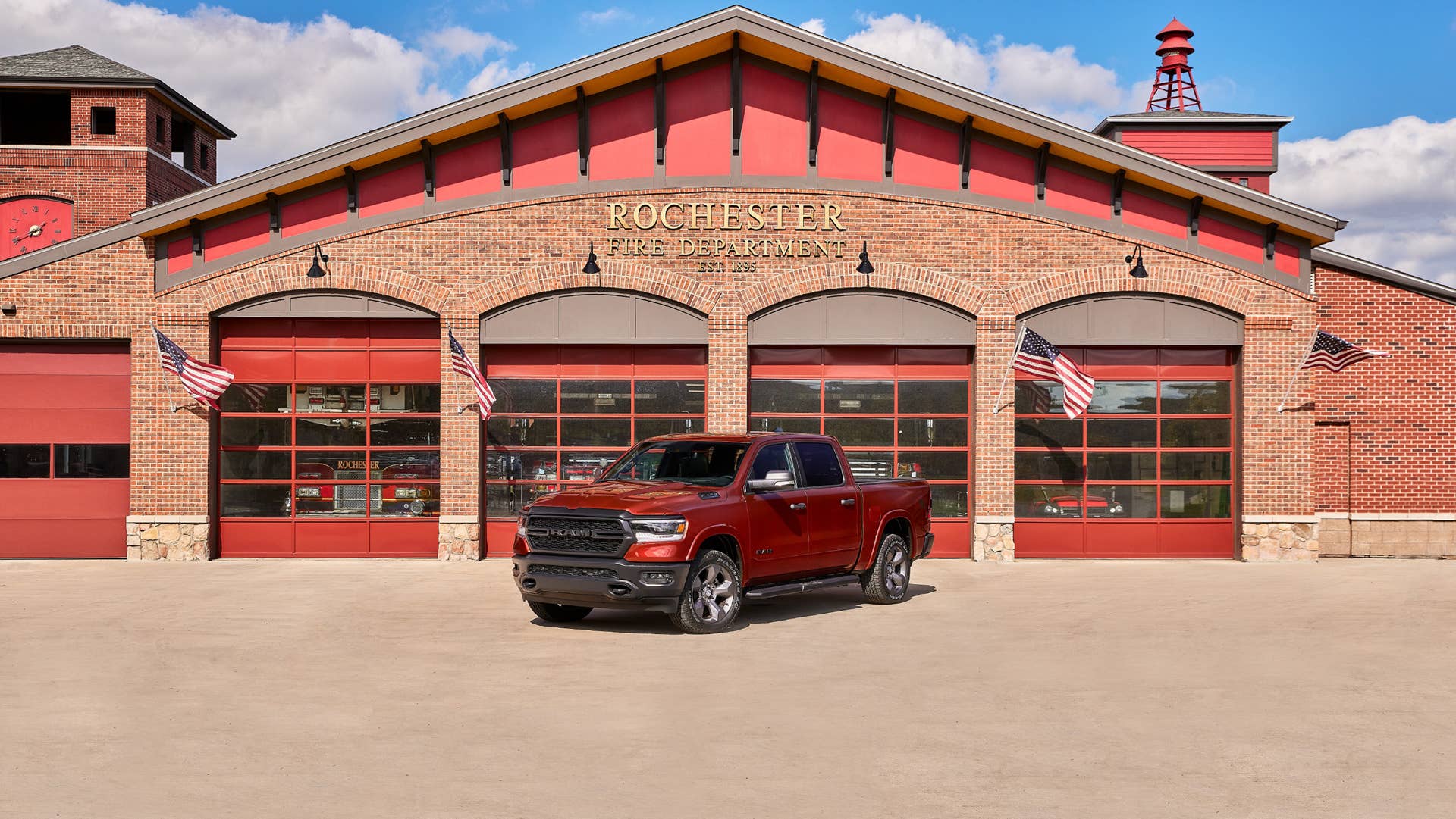 "Ram 1500 Built to Serve Firefighter Edition"
