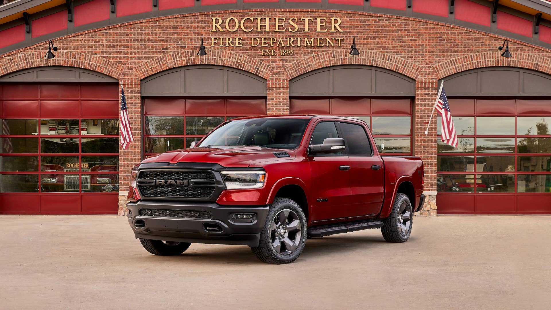"Ram 1500 Built to Serve Firefighter Edition"