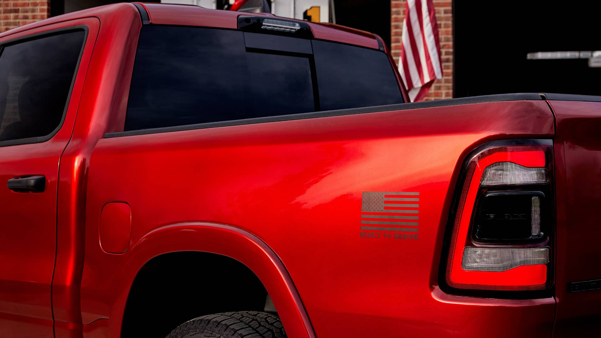"Ram 1500 Built to Serve Firefighter Edition"