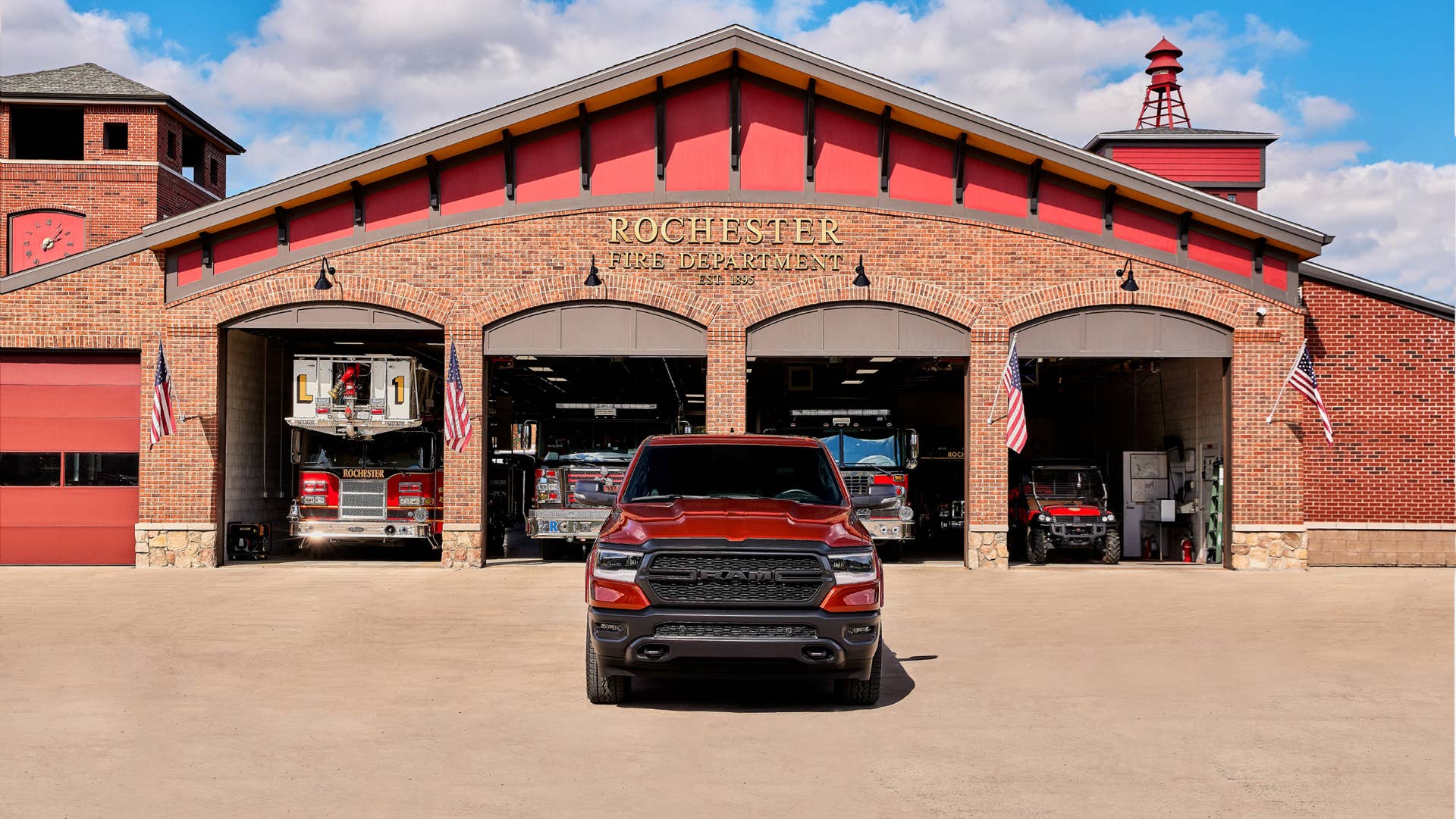"Ram 1500 Built to Serve Firefighter Edition"