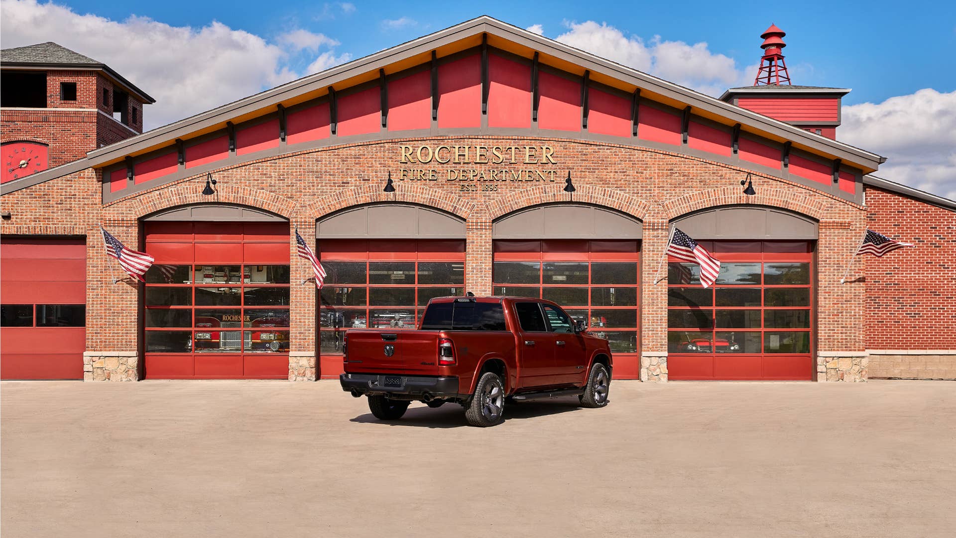 "Ram 1500 Built to Serve Firefighter Edition"